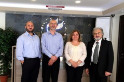 في مؤسسة مخزومي مع مديرة البرامج السيدة ملك سريدار الحوت